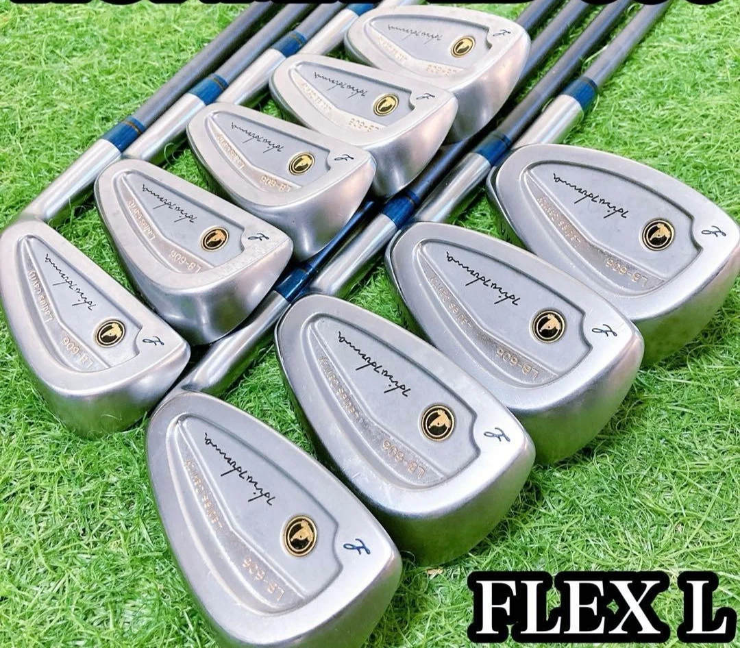 Set De Fers De Golf Honma LB-606 - 10 Fers Pour Droitier - Graphite - Occasion Bon état