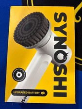Synoshi Electric Spin Scrubber, Power Cleaning Brush- New-Sealed