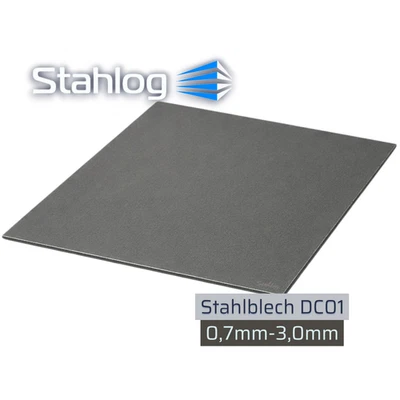 Stahlblech 0,7mm 1mm 1.5mm 2mm 3mm Streifen Tafeln Blech Feinblech Zuschnitt F3 - Bild 1 von 2