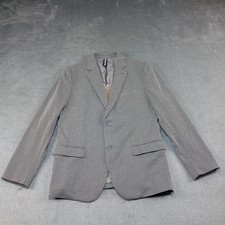 PJ Paul Jones Herringbone Blazer Jacket Casual Knit Sport Coat Mens Sz Large