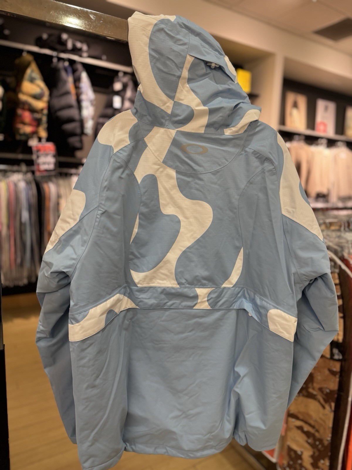 Palace X Oakley Snow Jacket Cloud Size XL thumbnail 2