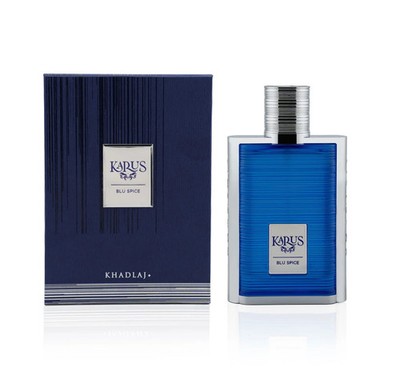 Karus Blu Spice By Khadlaj Eau De Parfum Perfume for Unisex 3.4 oz 100 ml