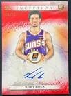 Koby Brea 2025-26 Topps Inception 09/75 Auto Red Rookie Autographs RC #RA-KB
