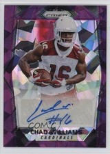 2017 Panini Prizm Rookie Purple Crystals 19/75 Chad Williams #RA-CW Auto 1t44