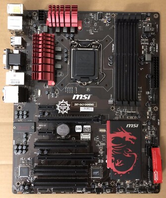 MSI Z87-G43 GAMING Motherboard LGA1150 Chipset Intel Z87 DDR3 With I/O  Baffle