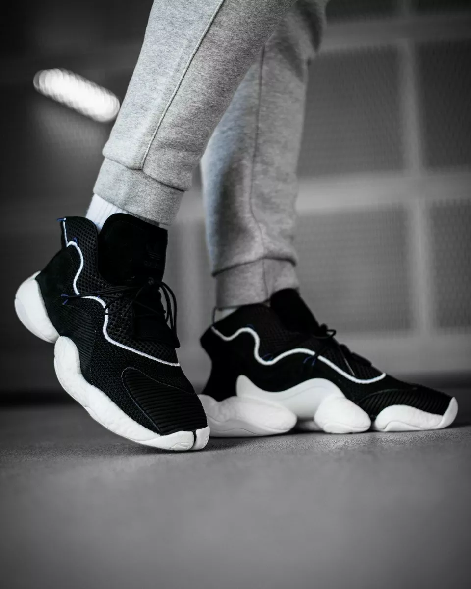 Adidas Crazy BYW LVL 1 - Black White - CQ0991 - US Men's Size 12; NO BOX