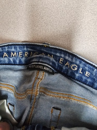 American Eagle Ne(x)t Level Airflex Men’s Size 30x34 Slim Jeans Distressed Holes - Picture 6 of 9