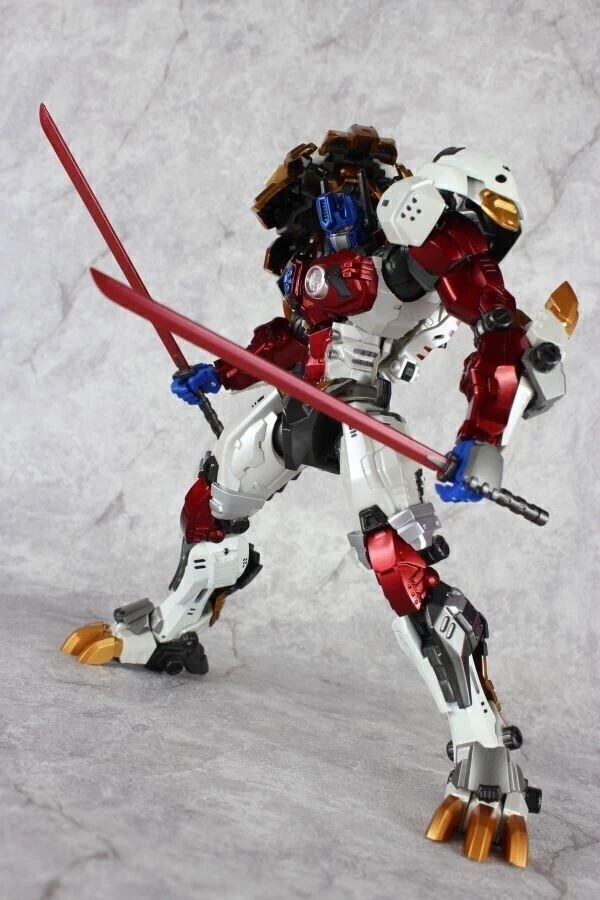 New NeoArt Toys Dual Form Leonidas Lion Action Figure BW Transforms Toy In Stock - Image 2 of 4