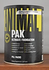Universal Nutrition ANIMAL PAK 30 Packs Multivitamin UPDATED FORMULA!