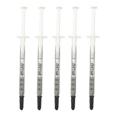 5PCS High Performance Silver Thermal Grease CPU Heatsink Compound Paste Syringe