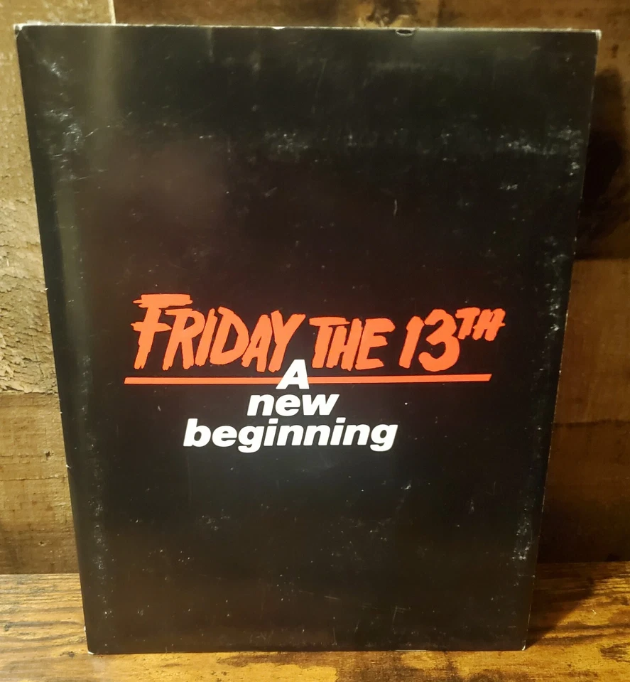 1985 "Viernes 13: un nuevo comienzo" Orig. KIT DE PRENSA COMPLETO EN LA CARPETA Foto 2 de 4