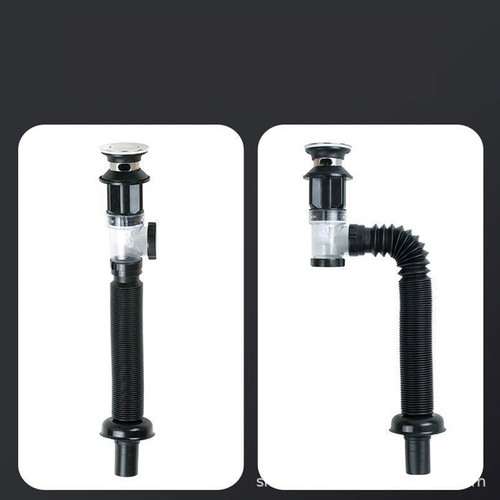 Sink Pipe Replacement Kit Anti-Odor Drain Pipe Sink Drain Kit Anti-Clog Sink - Picture 4 of 15