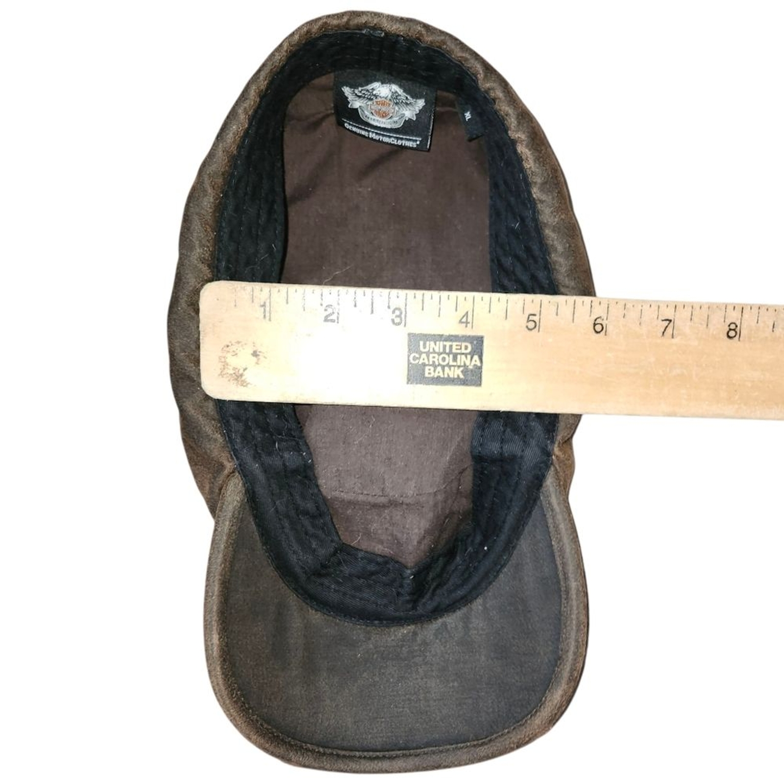 Harley-Davidson Brown Logo Patch Painter Cap Sz. … - image 12