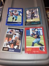 Titans Insert LOT (4) AJ Brown Jonnu Smith Jayon Brown ￼Parallels MINT NEAR MINT