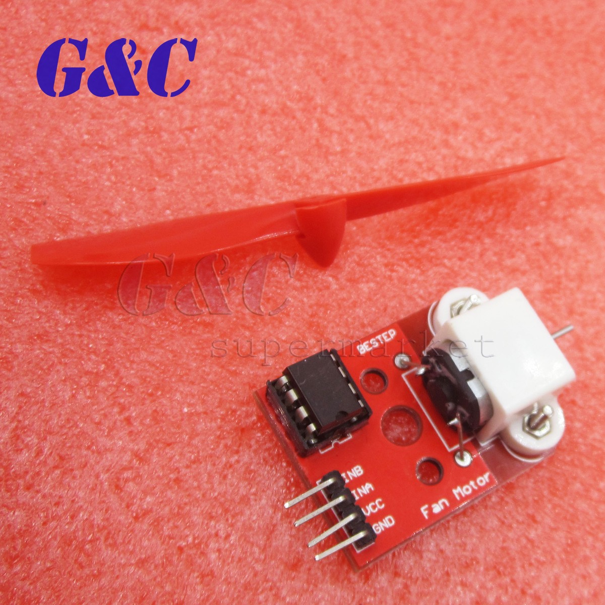L9110 Fan Motor Module With Fan Propeller For Firefighting Robot Design ...