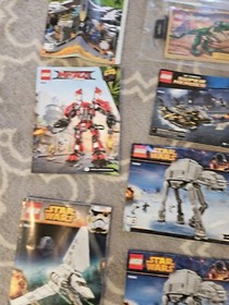 LEGO Lot 13 STAR WARS Instruction Manuals Instruction Books Ninjago Mandalorian 