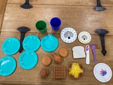 Vintage Realistic Pretend Play Food and dish wear 80s 90s