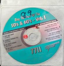 7711 50'S 60'S PERFORMER'S CHOICE KARAOKE LOT VA SOUND CHOICE