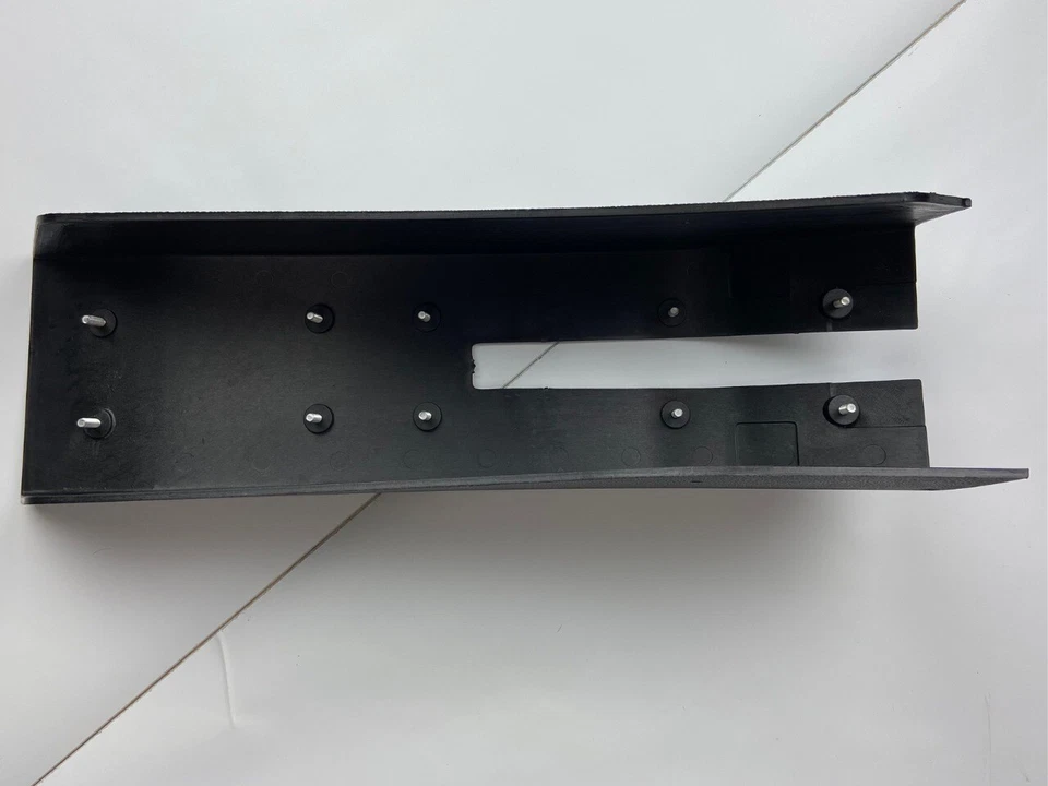 1969-1976 Corvette Console Emergency Parking Brake without Power Windows Unpaint - Image 2 of 4