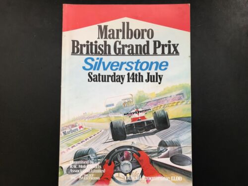  F1 1981 Silverstone Grand Prix Wielkiej Brytanii Oficjalny program  - Zdjęcie 1 z 2