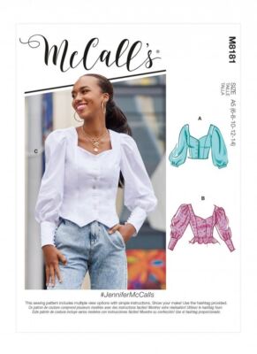 McCalls Schnittmuster 8181 F5 (16-18-20-22-24)