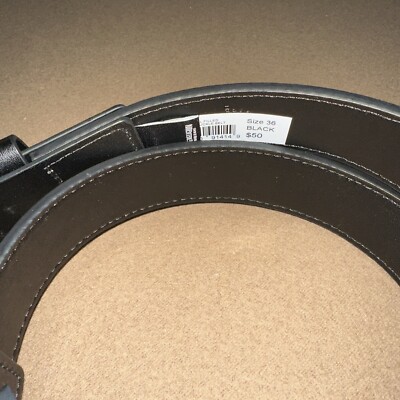 True Religion Mens Belt Size 36 Sage II Enamel Horseshoe