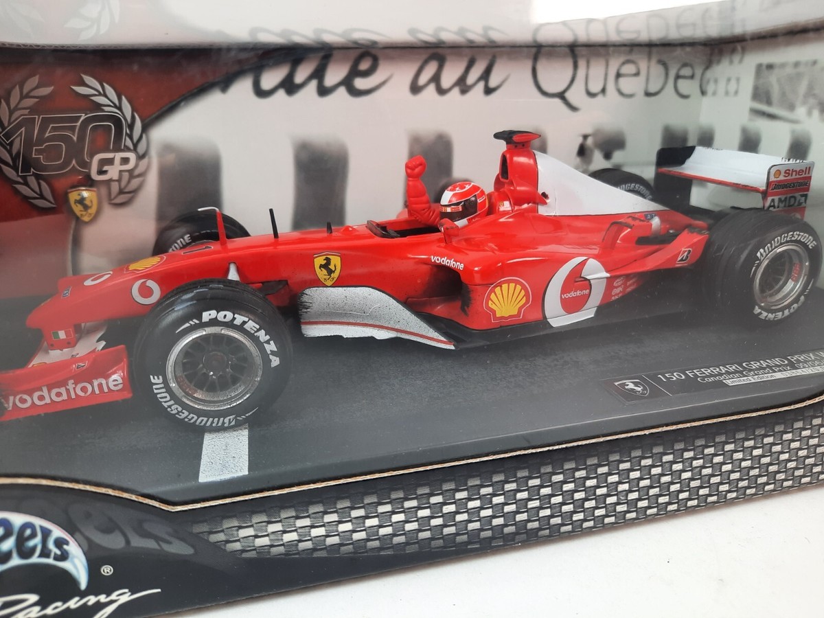 Hot Wheels Ferrari F2002 #1 M. Schumacher WC 2002 150 GP