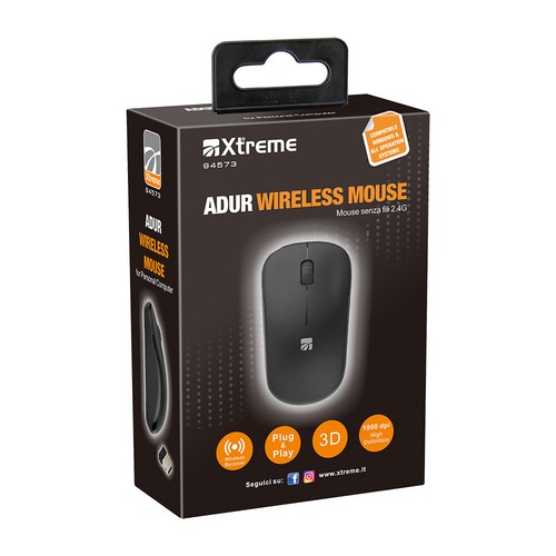 Xtreme Mouse Ottico Wireless 1000 dpi Adur 94573 - Foto 4 di 4