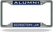 Georgetown Law ALUMNI License Plate Frame