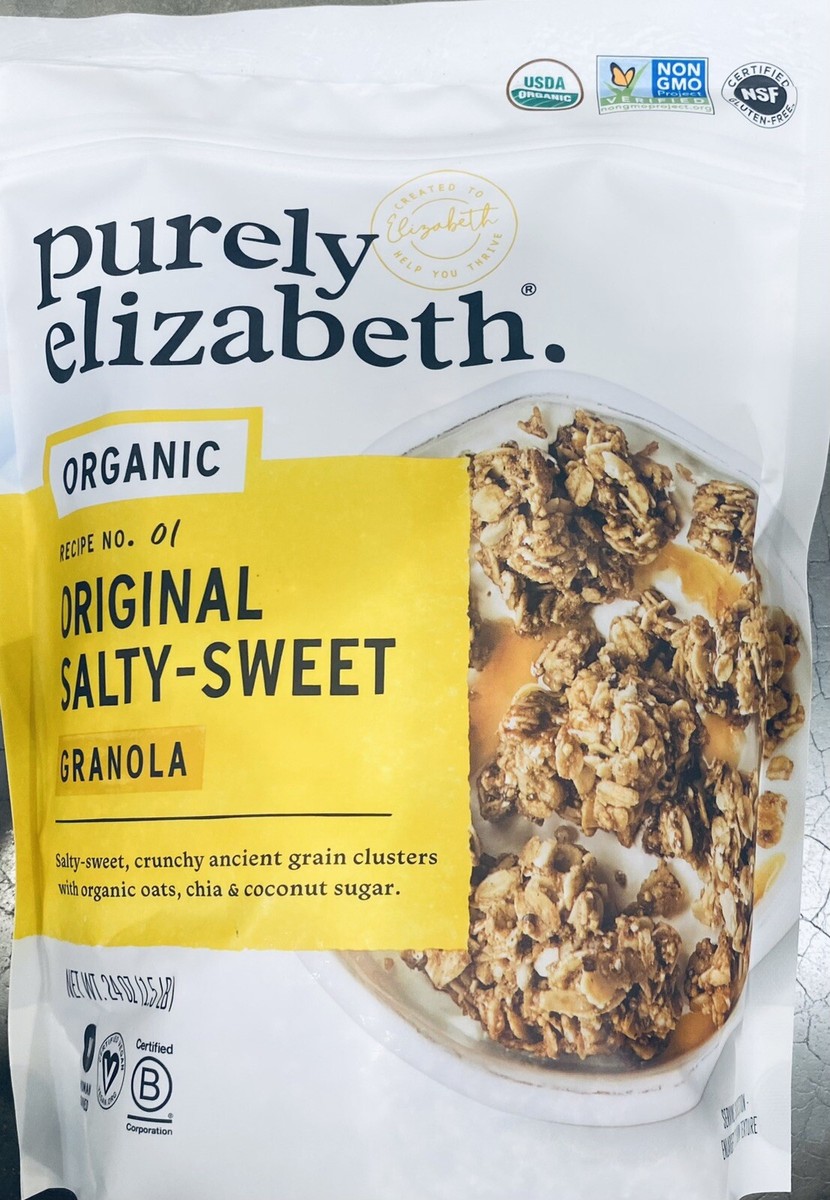 Purely Elizabeth Chocolate Lovers Granola Variety Pack - Organic Gluten-Free Ancient Grains (3 Bags)