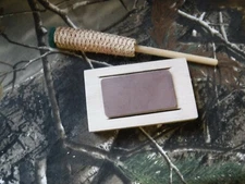 TURKEY CALL FRICTION CALL *RED Pocket Slate Corncob Striker*  TYLERSBURG YELPERS