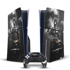 THE DARK KNIGHT RISES KEY ART VINYL SKIN FOR PS5 SLIM DISC CONSOLE  CONTROLLER