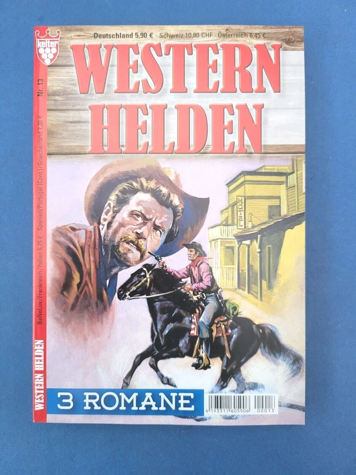 Kelter WESTERN HELDEN Nr.13 ... 3 spannende Wild-West-Romane .. NEU - Bild 1 von 1
