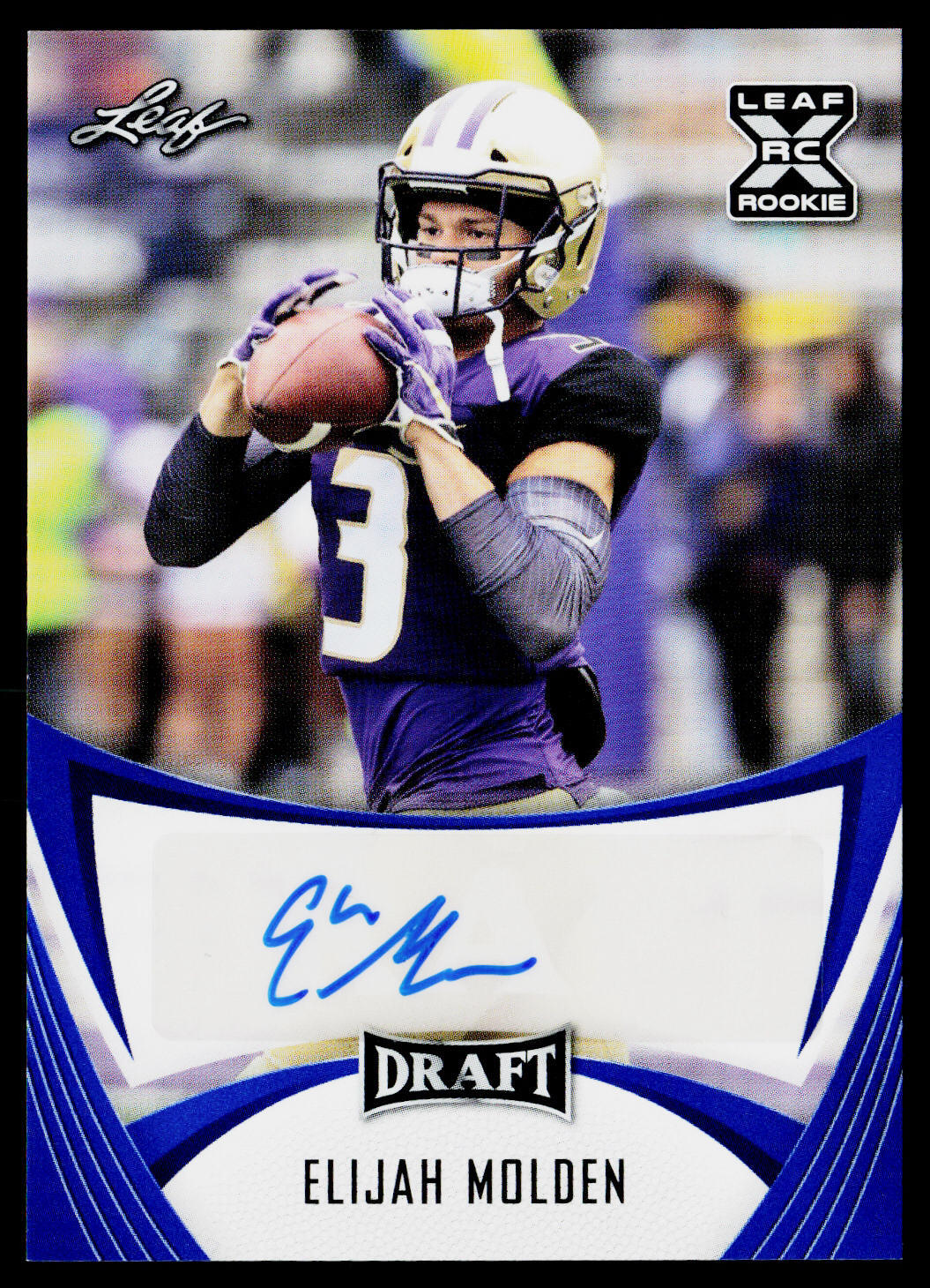 Zach Wilson Leaf Draft #3 Blue