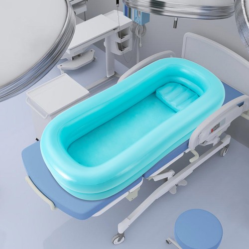 Nachttisch Dusche Badewanne Aufblasbare Badewanne Mit Elektrischer Luftpumpe - Bild 5 von 10