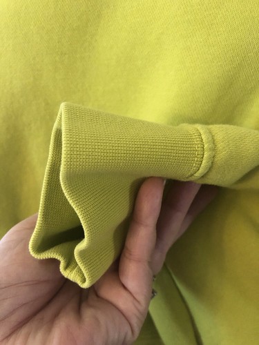 Nike Damen S Relaxed Fit Pullover Sweatshirt Gelb Neon Chartreuse Crop - Bild 4 von 8
