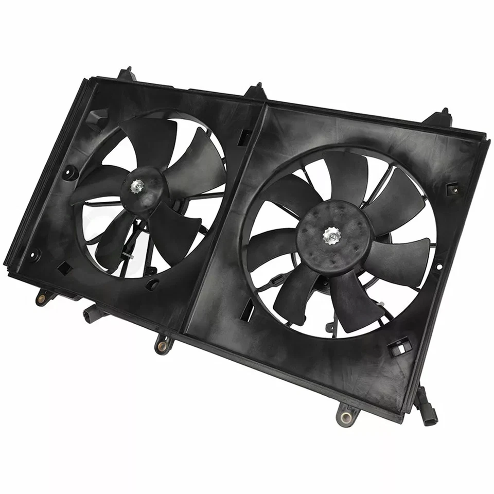 Ventilador de refrigeração CA FIT 2003-2005 2006 2007 Honda Accord 2.4L radiador duplo HO3115121 - Imagem 4 de 4