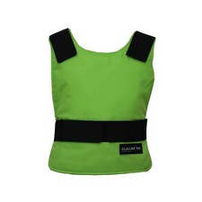 Children's Cool Vest with Nontoxic Cooling Packs Lime