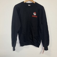 Vintage 1980  s Georgia Bulldogs Crewneck, Russell, Deadstock NWT, Size Small