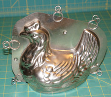 vintage Nesting Hen Chocolate Chicken Mold 15375