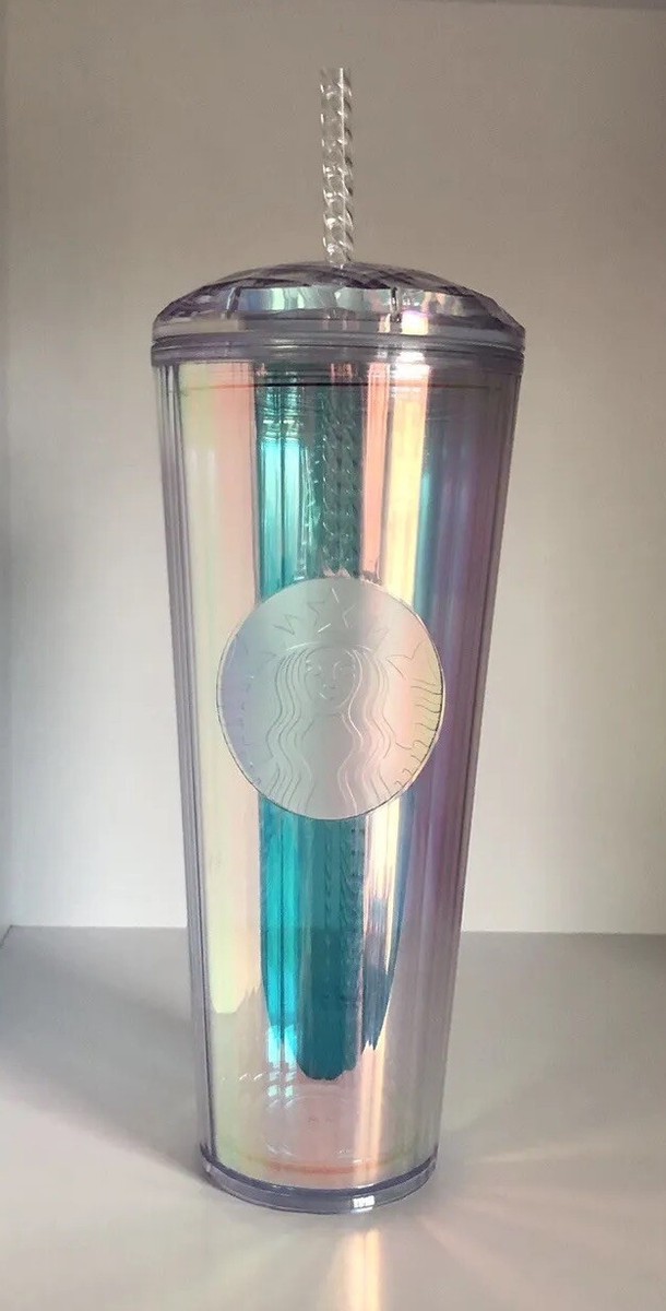 2020 Starbucks Unicorn Iridescent Kaleidoscope Diamond Cold Cup  display picture 1
