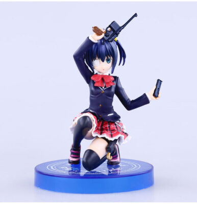 Anime Chuunibyou demo Koi ga Shitai! Rikka Takanashi 15cm Figure 2faces toy Gift