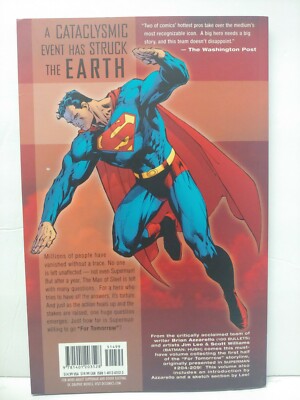 Superman For Tomorrow Volume 1 DC TPB Brian Azzarello & Jim Lee | eBay