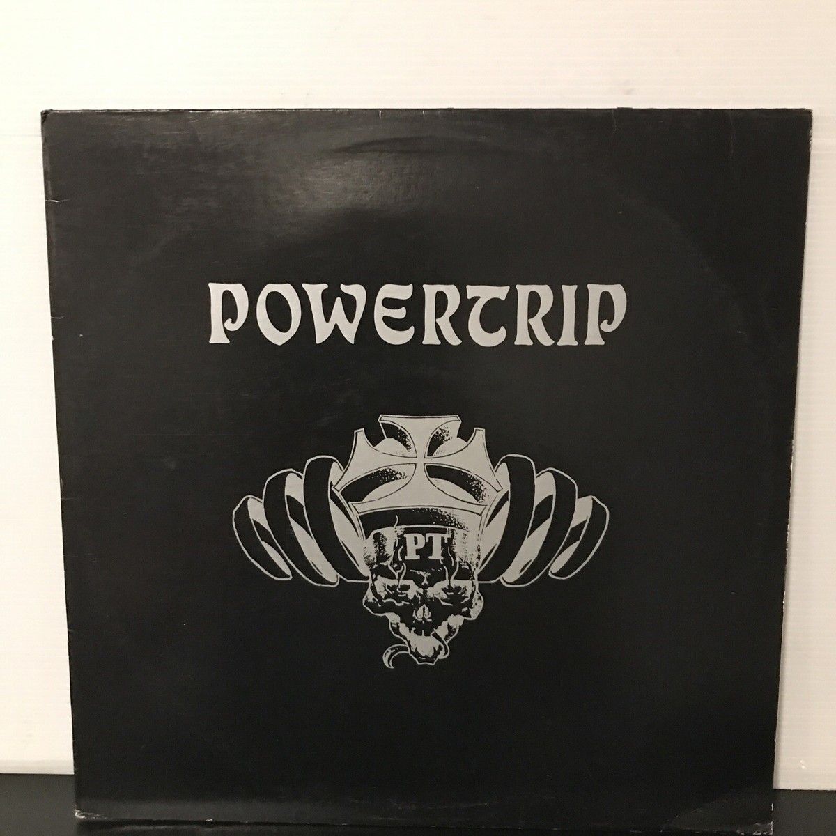 power trip when we cut we bleed LPレコード Powertrip – When Cut We Bleed LP 1983 Public Records – PR 100001