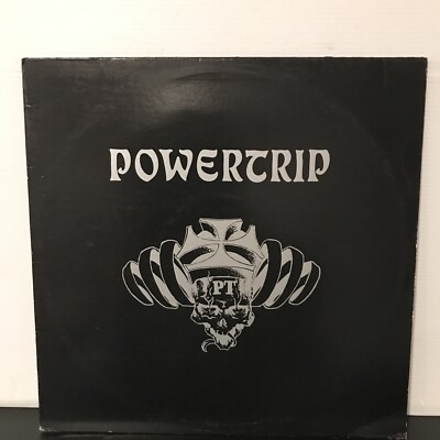 power trip when we cut we bleed LPレコード Powertrip – When Cut We Bleed LP 1983 Public Records – PR 100001