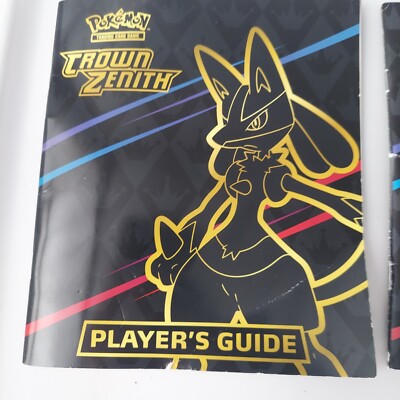 Pokemon Crown Zenith Player's Guide Booklet From Elite Trainer Box