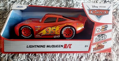 Jada Toys Pixar Cars 1:24 Lightning McQueen RC Remote