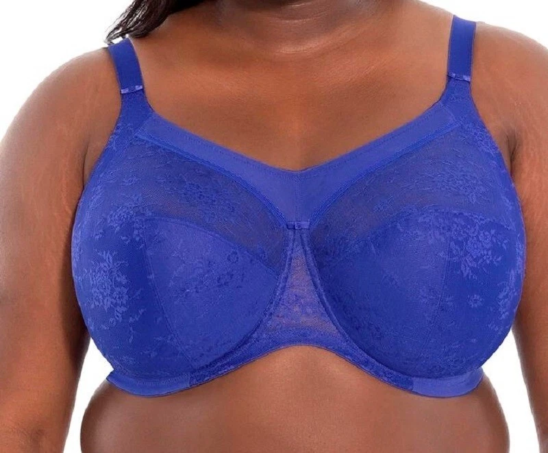 Goddess Verity Bra Size 34FF Ultramarine Blue Underwired Side Support Full Cup - Image 3 of 4