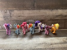 My Little Pony Friendship is Magic Hasbro Toy Figure Ponies Mane Six Lot of 7