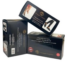 6 Paia Calze Lunghe Uomo In Puro Cotone Caldo Moda Quadratini – Calze - Foto 8